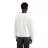 OLAF M TRUI Olaf Signature Knitted Crewneck Trui Crème - Match Laren