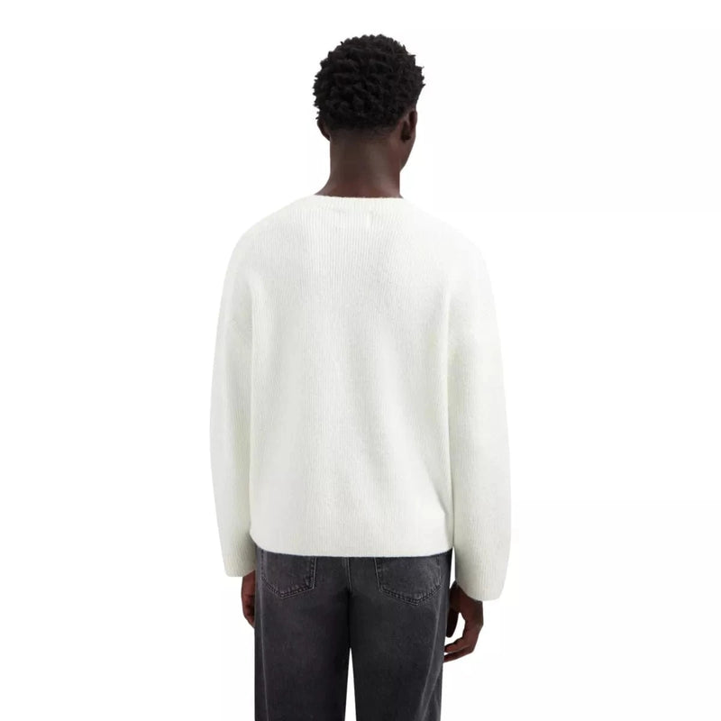 OLAF M TRUI Olaf Signature Knitted Crewneck Trui Crème - Match Laren