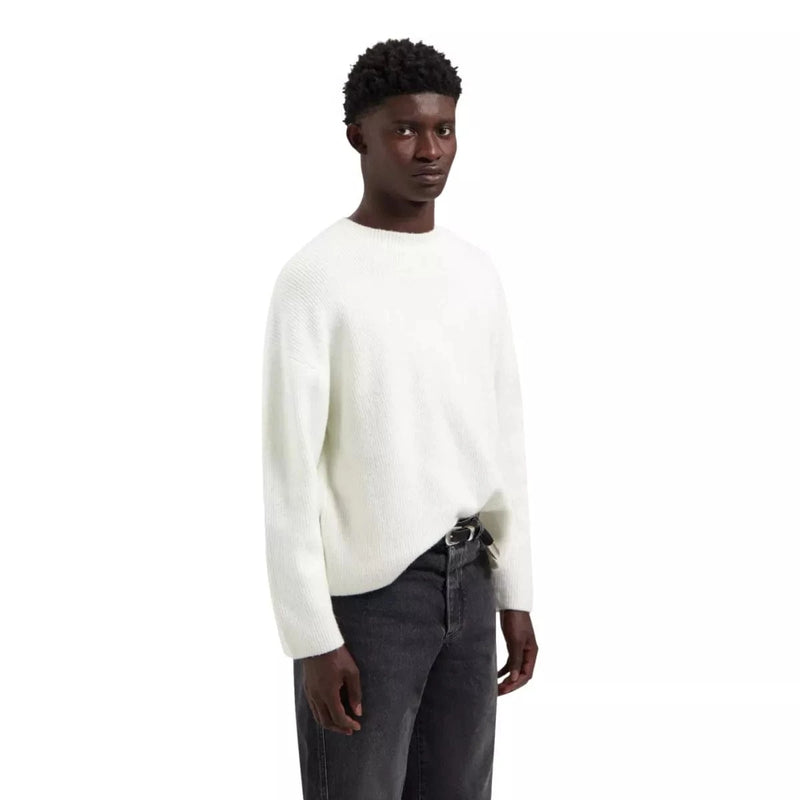 OLAF M TRUI Olaf Signature Knitted Crewneck Trui Crème - Match Laren
