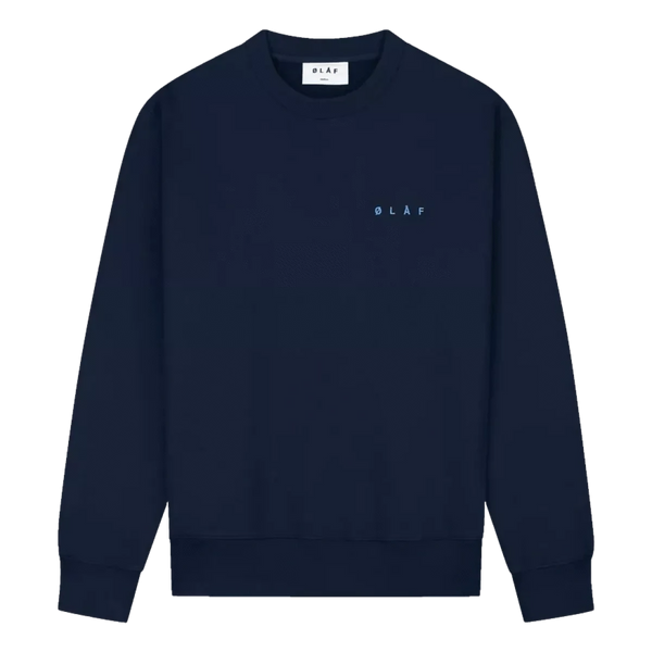 OLAF M TRUI XS / MARINE COMBI Olaf Sweater Lined Face Marine - Match Laren