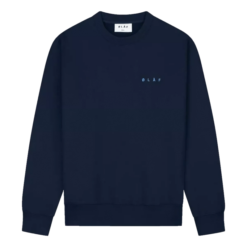 OLAF M TRUI XS / MARINE COMBI Olaf Sweater Lined Face Marine - Match Laren