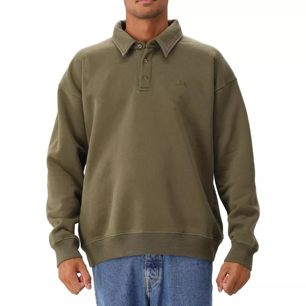 OLAF Olaf Signature Oversized Trui Olijfgroen - Match Laren