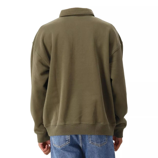 OLAF Olaf Signature Oversized Trui Olijfgroen - Match Laren