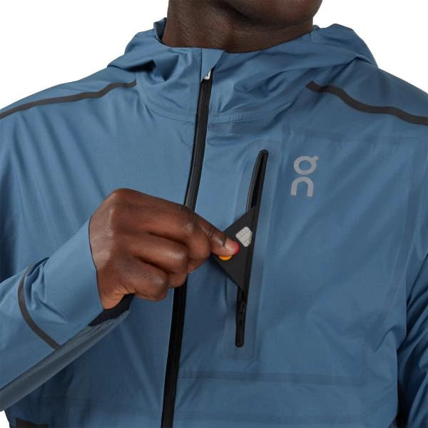 ON SP JACK XL / IJSBLAUW On - weather jacket blauw - match laren