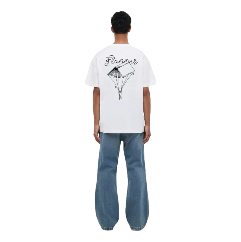 FLANEUR Flaneur T-Shirt One For The Books Wit - Match Laren