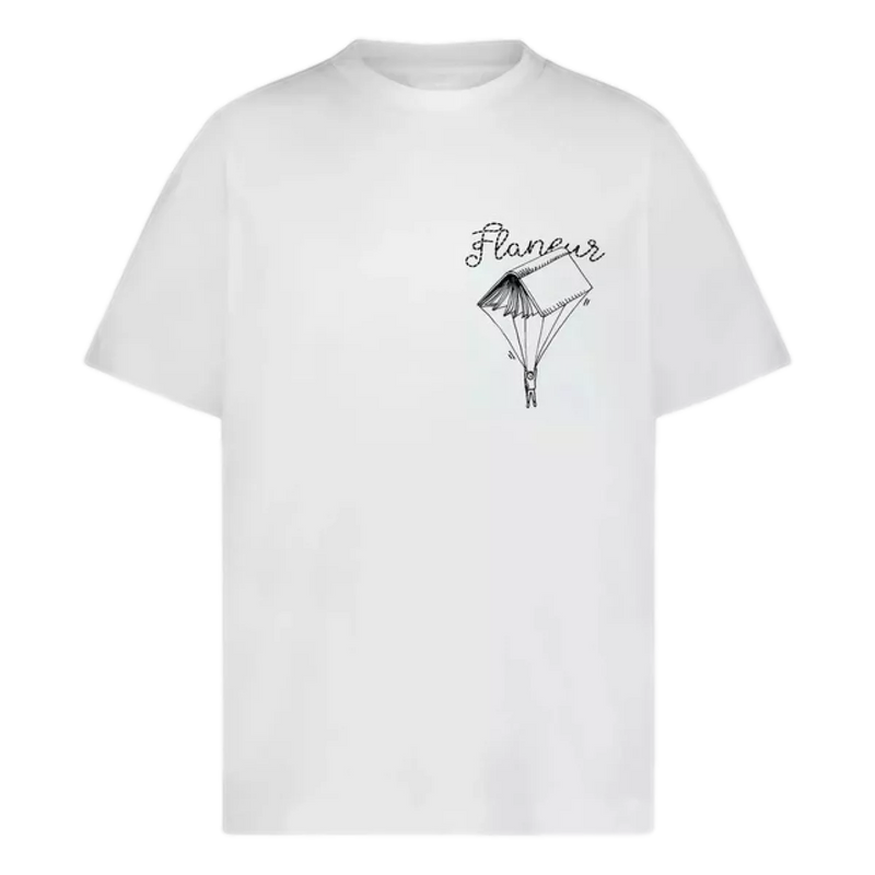 FLANEUR Flaneur T-Shirt One For The Books Wit - Match Laren