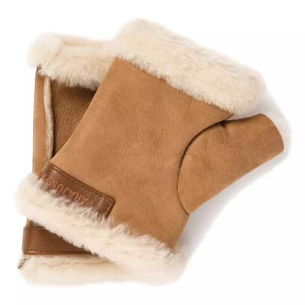 PARAJUMPERS M HANDSCHOENEN L / CAMEL Parajumpers Shearling handschoenen - Match Laren