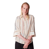 PAUL SMITH M BLOUSE Paul Smith Signature Stripe Silk Shirt - Multicolour