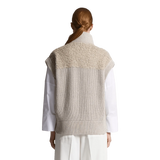 PESERICO M BODYWARMER Peserico Bodywarmer Fur Lichtbruin - Match Laren