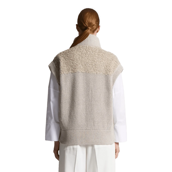 PESERICO M BODYWARMER Peserico Bodywarmer Fur Lichtbruin - Match Laren