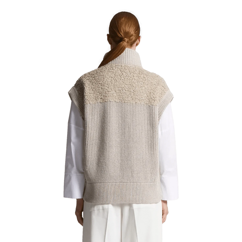 PESERICO M BODYWARMER Peserico Bodywarmer Fur Lichtbruin - Match Laren