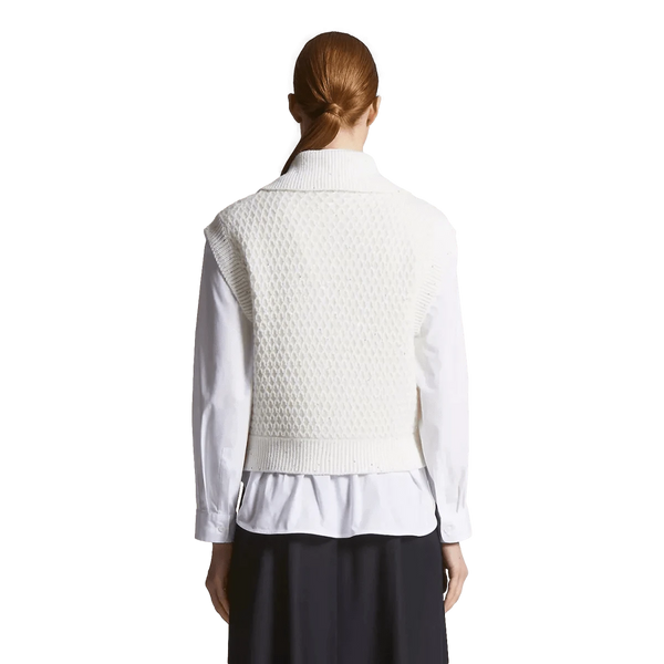 PESERICO M GILET Peserico Gilet Wol En Alpaca Crème - Match Laren
