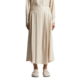 PESERICO M ROK 36 / ZAND Peserico Rok Van Viscose En Wol Zand - Match Laren