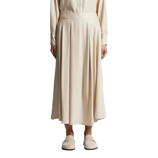 PESERICO M ROK 36 / ZAND Peserico Rok Van Viscose En Wol Zand - Match Laren