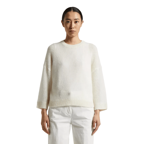 PESERICO M TRUI Peserico Tricot Sweater Off White - Match Laren