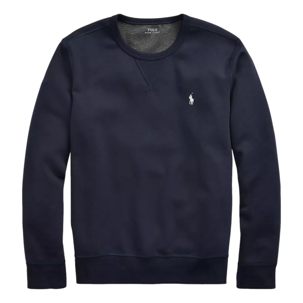 POLO RALPH LAUREN J SWEATER Polo Ralph Lauren Double-Knit Sweater Marine - Match Laren