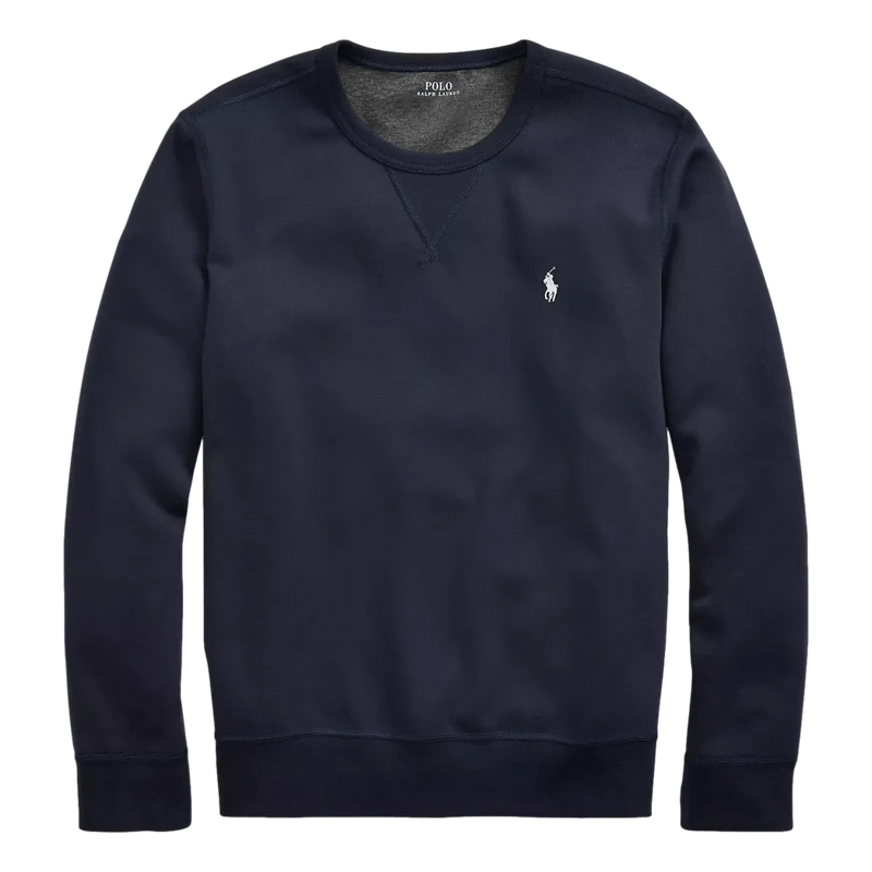 POLO RALPH LAUREN J SWEATER Polo Ralph Lauren Double-Knit Sweater Marine - Match Laren
