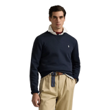 POLO RALPH LAUREN J SWEATER Polo Ralph Lauren Double-Knit Sweater Marine - Match Laren