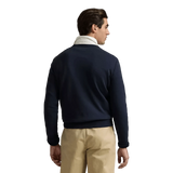 POLO RALPH LAUREN J SWEATER Polo Ralph Lauren Double-Knit Sweater Marine - Match Laren