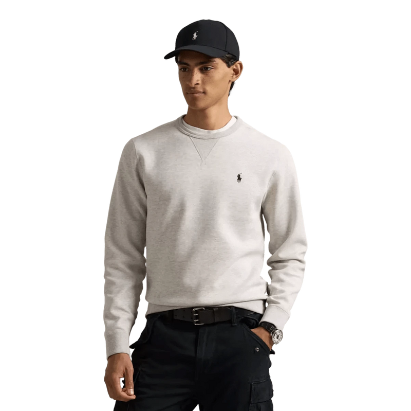 POLO RALPH LAUREN J SWEATER Polo Ralph Lauren Sweater Double-Knit Grijs Melee - Match Laren