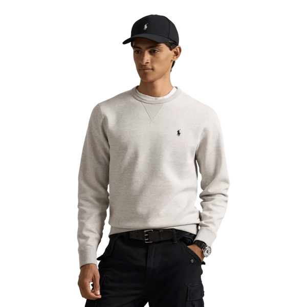 POLO RALPH LAUREN J SWEATER Polo Ralph Lauren Sweater Double-Knit Grijs Melee - Match Laren