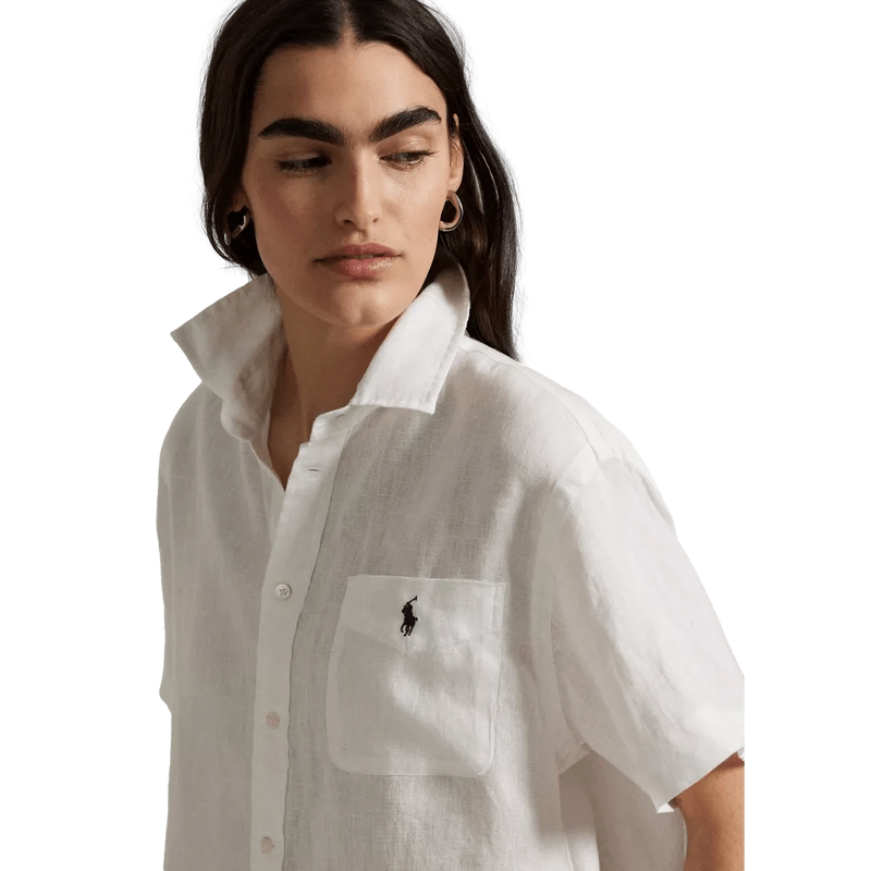 POLO RALPH LAUREN M BLOUSE Polo Ralph Lauren Blouse Linnen Wit - Match Laren