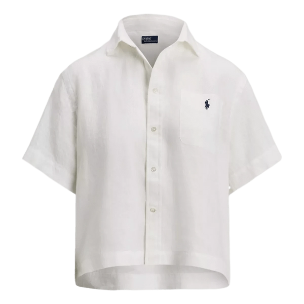 POLO RALPH LAUREN M BLOUSE S / WIT Polo Ralph Lauren Blouse Linnen Wit - Match Laren