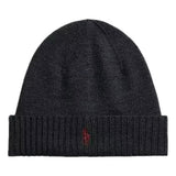 POLO RALPH LAUREN M MUTS ONE / ANTRACIET POLO RALPH LAUREN Wollen beanie met kenmerkende Pony - Match Laren