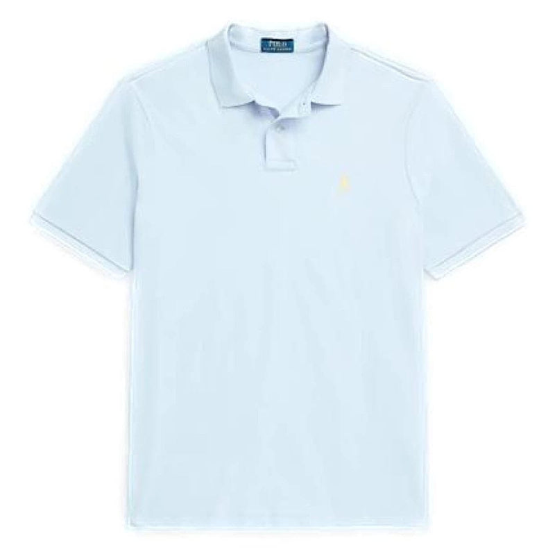 POLO RALPH LAUREN M POLO Polo Ralph Lauren Mesh Polo Licht Blauw - Match Laren