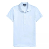 POLO RALPH LAUREN M POLO Polo Ralph Lauren Slim fit Polo-shirt met stretch lichtblauw - Match Laren