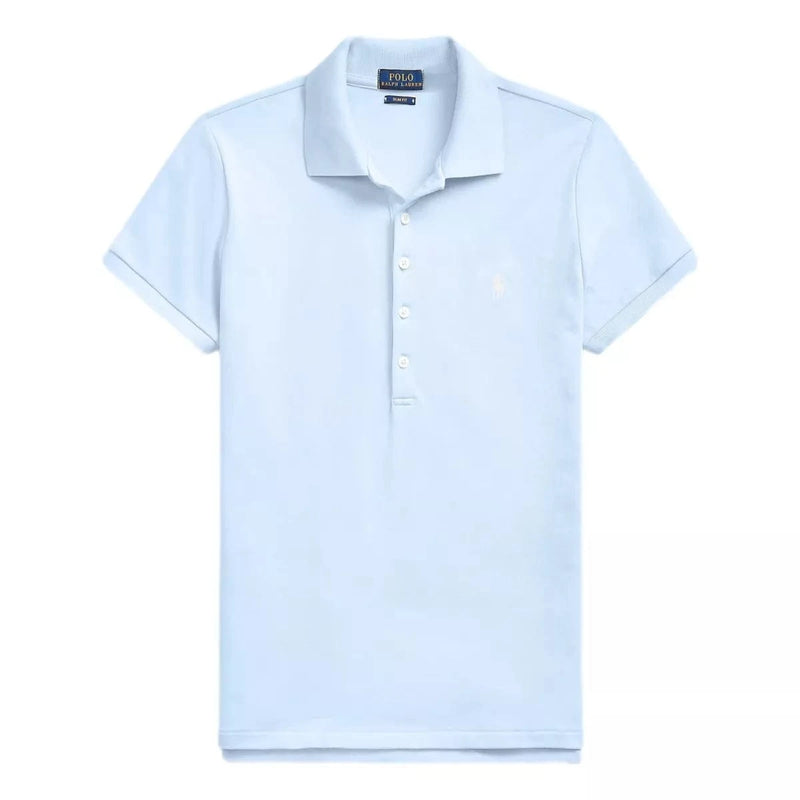POLO RALPH LAUREN M POLO Polo Ralph Lauren Slim fit Polo-shirt met stretch lichtblauw - Match Laren