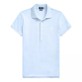 POLO RALPH LAUREN Polo Ralph Lauren Slim fit Polo-shirt met stretch lichtblauw - Match Laren