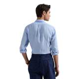 POLO RALPH LAUREN M SHIRT Polo Ralph Lauren Linnen Overhemd Lichtblauw - Match Laren