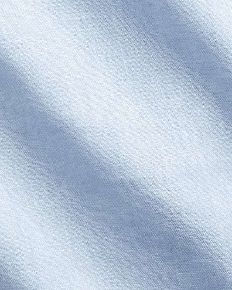 POLO RALPH LAUREN M SHIRT Polo Ralph Lauren Linnen Overhemd Lichtblauw - Match Laren