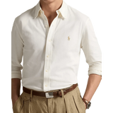 POLO RALPH LAUREN M SHIRT Polo Ralph Lauren Mesh Overhemd Creme - Match Laren