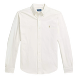 POLO RALPH LAUREN M SHIRT Polo Ralph Lauren Mesh Overhemd Creme - Match Laren