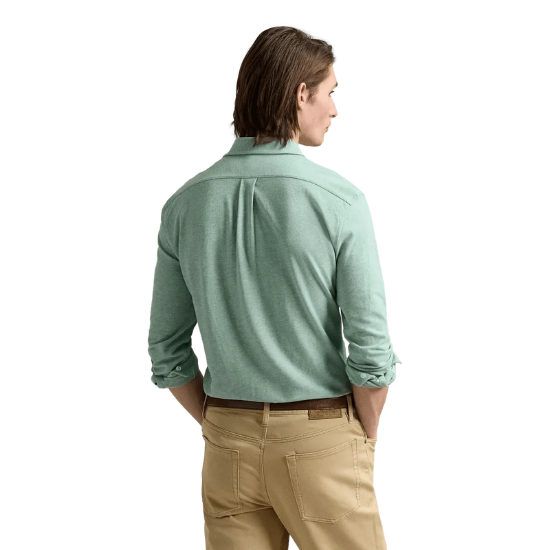 POLO RALPH LAUREN M SHIRT Polo Ralph Lauren Mesh Overhemd Olijf - Match Laren