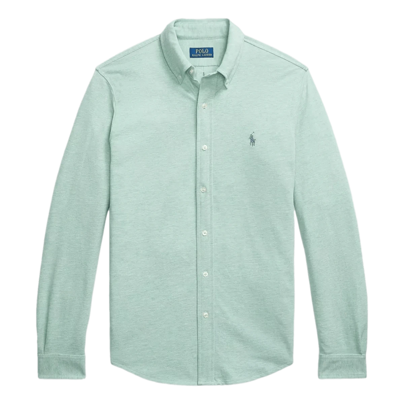 POLO RALPH LAUREN M SHIRT Polo Ralph Lauren Mesh Overhemd Olijf - Match Laren