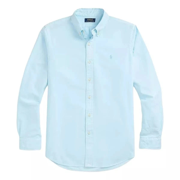 POLO RALPH LAUREN M SHIRT Polo Ralph Lauren Overhemd Lichtblauw - Match Laren