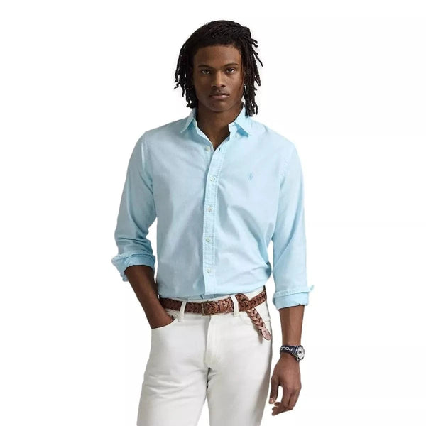 POLO RALPH LAUREN M SHIRT Polo Ralph Lauren Overhemd Lichtblauw - Match Laren