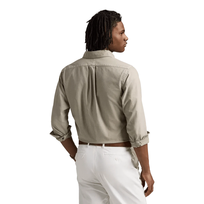 POLO RALPH LAUREN M SHIRT Polo Ralph Lauren Oxford Overhemd Olijf - Match Laren