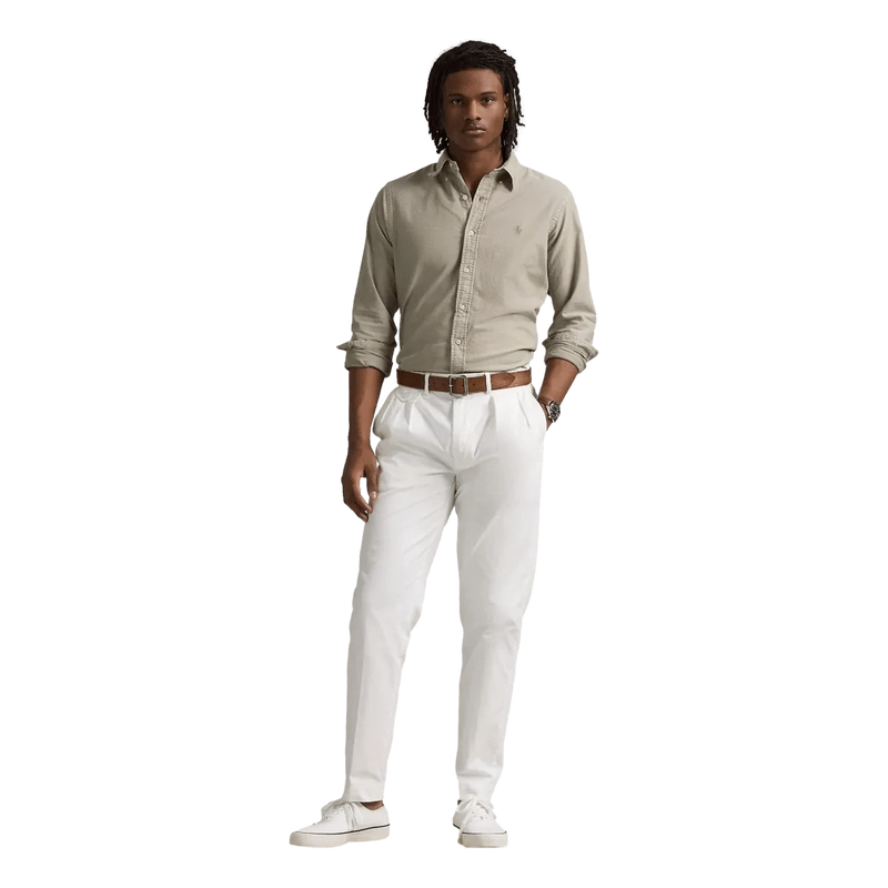 POLO RALPH LAUREN M SHIRT Polo Ralph Lauren Oxford Overhemd Olijf - Match Laren