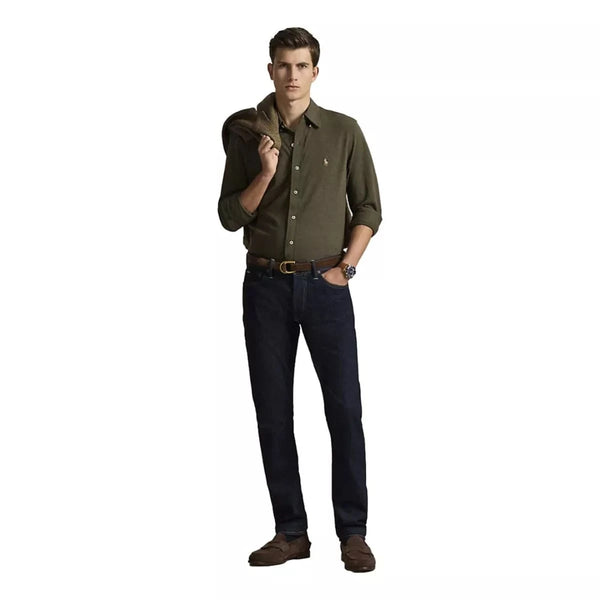 POLO RALPH LAUREN M SHIRT Polo Ralph Lauren Shirt Olijfgroen - Match Laren