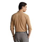 POLO RALPH LAUREN M SHIRT Polo Ralph Lauren Vederlicht Mesh Overhemd Camel - Match Laren