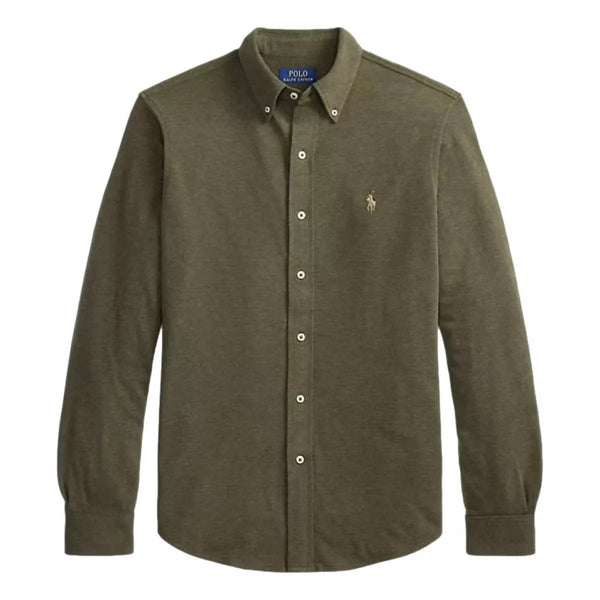 POLO RALPH LAUREN M SHIRT XS / OLIJF Polo Ralph Lauren Shirt Olijfgroen - Match Laren
