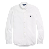 POLO RALPH LAUREN M SHIRT XS / WIT COMBI Polo Ralph Lauren Mesh Overhemd Wit - Match Laren