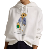 POLO RALPH LAUREN M SWEATER Polo Ralph Lauren Fleece Hoodie Met Beer Wit - Match Laren