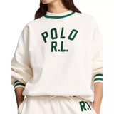 POLO RALPH LAUREN M SWEATER Polo Ralph Lauren Fleece Sweater Off White - Match Laren