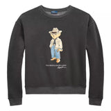 POLO RALPH LAUREN M SWEATER Polo Ralph Lauren Fleece Trui Met Polo Bear Zwart - Match Laren