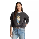 POLO RALPH LAUREN M SWEATER Polo Ralph Lauren Fleece Trui Met Polo Bear Zwart - Match Laren